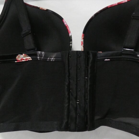 TORRID CURVE | 40 DDD | Black Lace | Floral Supportive Bra - Picture 7 of 10